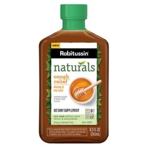 Robitussin Naturals Naturals Honey And Ivy Leaf Dietary Supplement Honey & Ivy Leaf - 8.0 oz