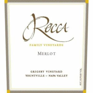 Rocca Family Vineyards 2013 Grigsby Vineyard Merlot - Red Wine