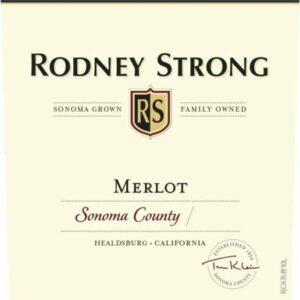 Rodney Strong 2016 Sonoma Merlot - Red Wine