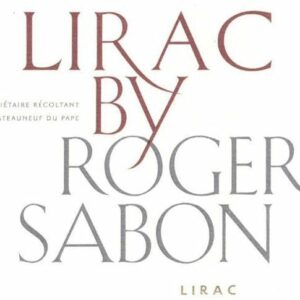 Roger Sabon 2014 Lirac - Rhone Blends Red Wine