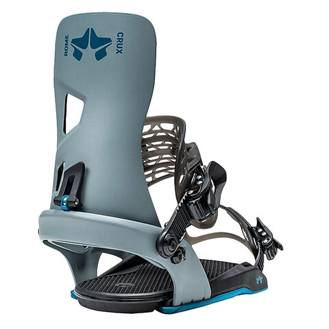 Rome Crux Snowboard Bindings Slate L/xl Rome Crux Snowboard Bindings Slate L/xl