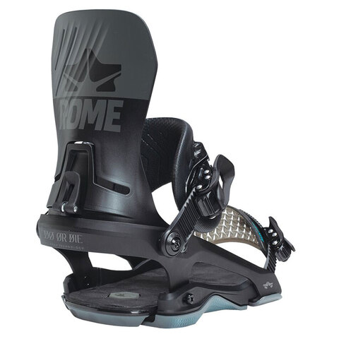Rome D.O.D. Snowboard Bindings Black L/xl Rome D.O.D. Snowboard Bindings Black L/xl