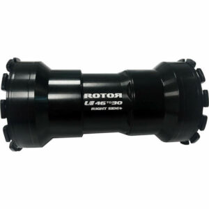 Rotor UBB 4630 Steel Bottom Bracket - BB386 - 30mm Spindle - Black