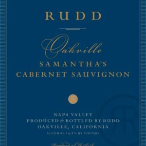 Rudd 2016 Samantha's Cabernet Sauvignon - Red Wine