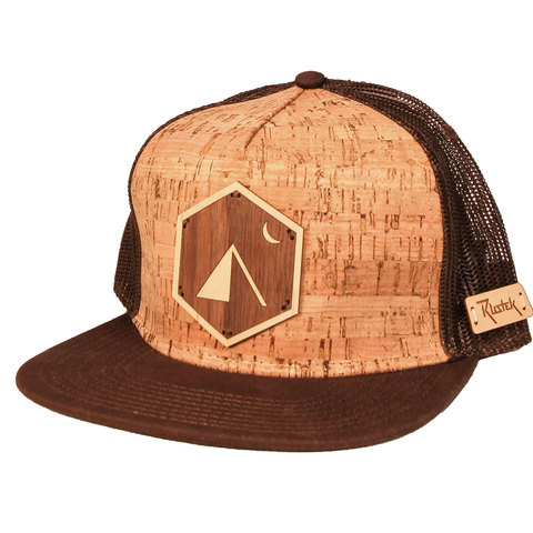 Rustek Camp Inlay Trucker Cap Cork/brown One Size Rustek Camp Inlay Trucker Cap Cork/brown One Size