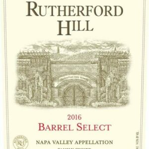 Rutherford Hill 2016 Barrel Select Red Blend - Bordeaux Blends Red Wine