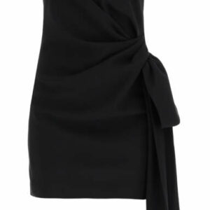 SAINT LAURENT BUSTIER DRESS IN CRÊPE 36 Black