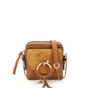 SEE BY CHLOE JOAN MINI CROSSBODY BAG OS Brown Leather