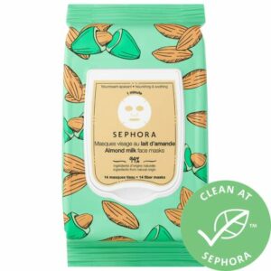 SEPHORA COLLECTION Clean 1 Minute Face Masks Almond Milk 14 Masks