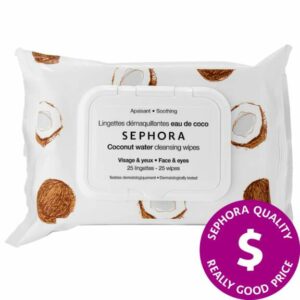 SEPHORA COLLECTION Cleansing & Exfoliating Wipes Coconut Water 25 Wipes