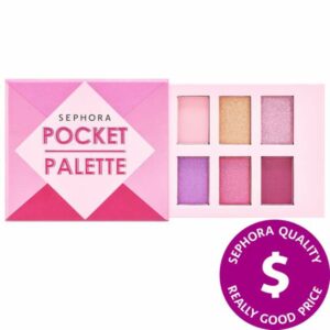 SEPHORA COLLECTION Mini Pocket Palette Eyeshadow Palette Purple 6 x 0.0035 oz/ 0.1035 g