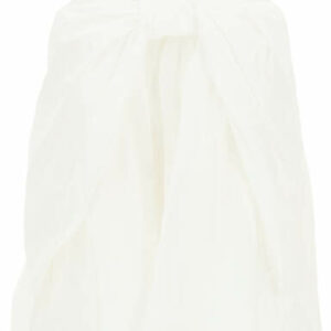 SIMONE ROCHA BOW TOP 8 White Cotton