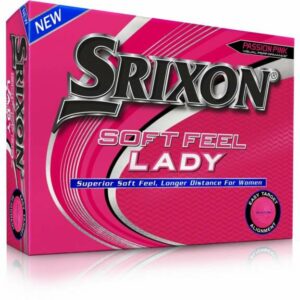 SRIXON Soft Feel Lady 7 2021 Golf Balls Pink - Golf Balls at Academy Sports