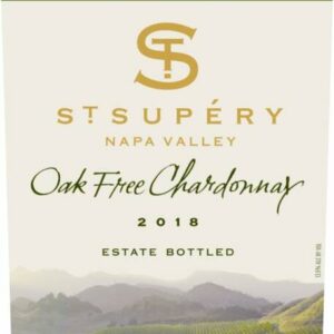 Saint Supery 2018 Estate Oak Free Chardonnay - White Wine