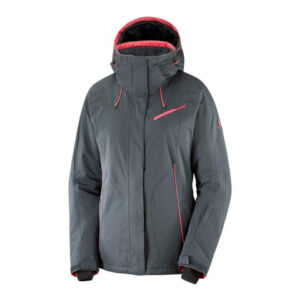 Salomon Fantasy Jacket - Women's Ebony Heather Lg