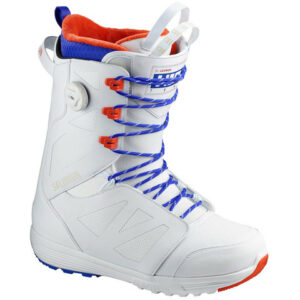 Salomon Launch Lace BOA SJ Team Snowboard Boot Wh/s 28.0