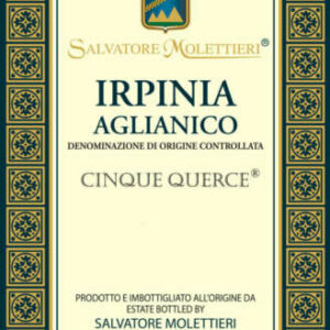 Salvatore Molettieri 2015 Cinque Querce Irpinia Aglianico - Red Wine