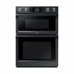 Samsung 30" Smart Microwave Combination Wall Oven with Flex Duo in Black Stainless Steel(NQ70M7770DG/AA)