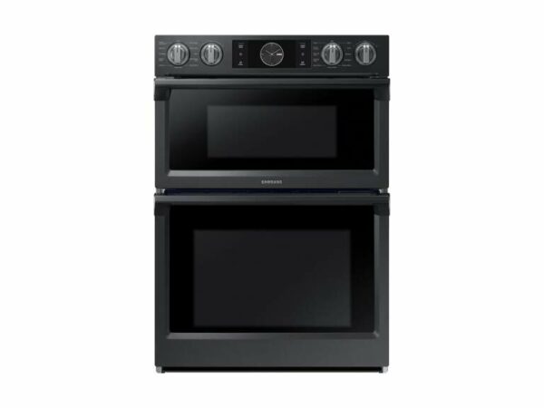 Samsung 30" Smart Microwave Combination Wall Oven with Flex Duo in Black Stainless Steel(NQ70M7770DG/AA)