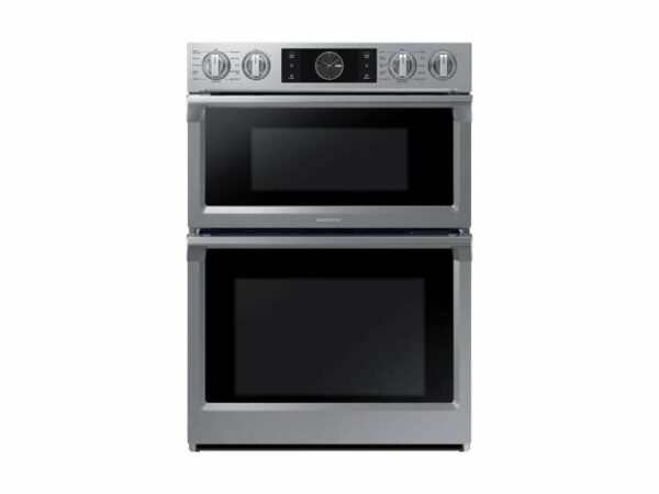 Samsung 30" Smart Microwave Combination Wall Oven with Flex Duo in Stainless Steel(NQ70M7770DS/AA)