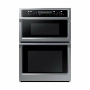 Samsung 30" Smart Microwave Combination Wall Oven with Steam Cook in Stainless Steel(NQ70M6650DS/AA)