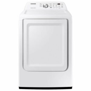 Samsung 7.2 cu. ft. Electric Dryer with Sensor Dry in White(DVE45T3200W/A3)