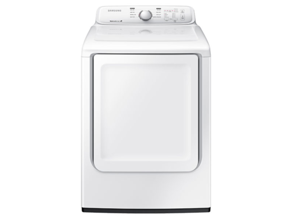 Samsung 7.2 cu. ft. Gas Dryer with Moisture Sensor in White(DV40J3000GW/A2)