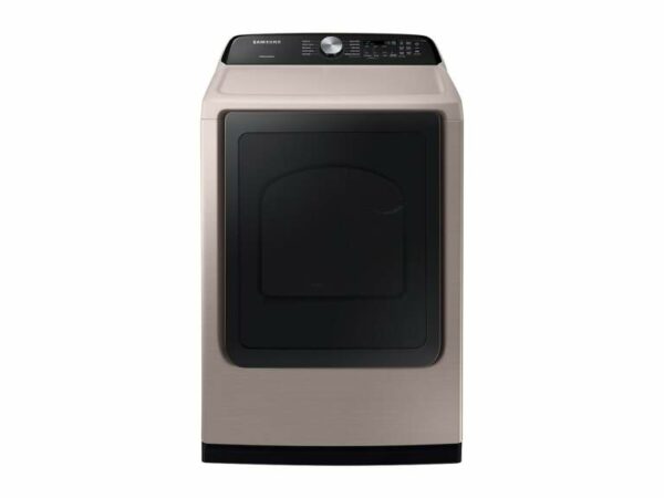 Samsung 7.4 cu. ft. Electric Dryer with Sensor Dry in Champagne(DVE50T5300C/A3)