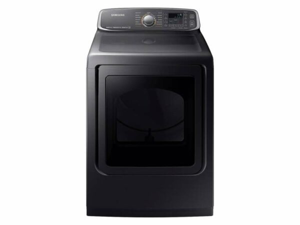 Samsung 7.4 cu. ft. Gas Dryer in Black Stainless Steel(DVG52M7750V/A3)