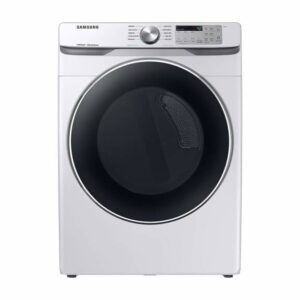 Samsung 7.5 cu. ft. Gas Dryer with Steam Sanitize+ in White(DVG45T6200W/A3)