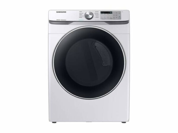 Samsung 7.5 cu. ft. Gas Dryer with Steam Sanitize+ in White(DVG45T6200W/A3)