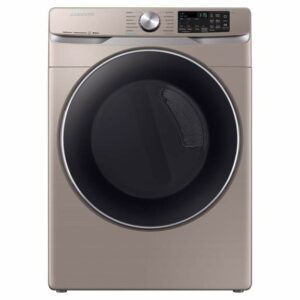 Samsung 7.5 cu. ft. Smart Gas Dryer with Steam Sanitize+ in Champagne(DVG45R6300C/A3)