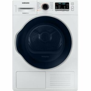 Samsung DV22N6800H 24 Inch Wide 4 Cu Ft. Energy Star Rated Electric Dryer with Smart Care White Laundry Appliances Dryers Electric Dryers