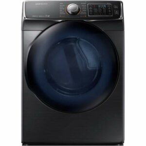 Samsung DV45K6500E 27 Inch Wide 7.5 Cu. Ft. Energy Star Certified Electric Dryer with Sensor Dry Black Stainless Steel Laundry Appliances Dryers