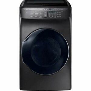 Samsung DVE55M9600 27 Inch Wide 7.5 Cu. Ft. Electric Dryer with 13 Drying Cycles and Upper Delicates Dryer Black Stainless Steel Laundry Appliances