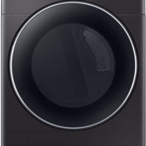 Samsung Fingerprint Resistant Black Stainless Steel Gas Steam Dryer