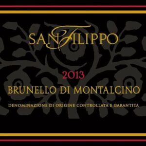 San Filippo 2013 Brunello di Montalcino - Sangiovese Red Wine