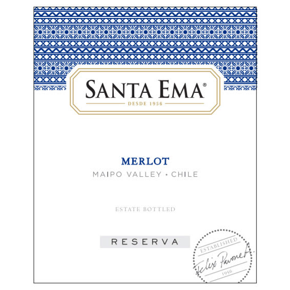 Santa Ema 2016 Reserve Merlot - Red Wine