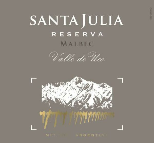 Santa Julia 2018 Reserva Malbec - Red Wine