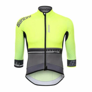 Santini Photon 3 3-4 Sleeve Jersey 2017 - XL - Yellow