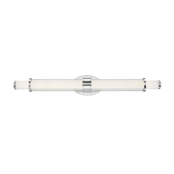 Savoy House 8-1959-53 Delaney 33" Wide Integrated LED Bath Bar Chrome Indoor Lighting Bathroom Fixtures Bath Bar