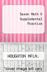 Saxon Math K Supplemental Practice