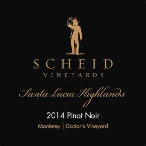 Scheid Vineyards 2014 Santa Lucia Highlands Pinot Noir - Red Wine