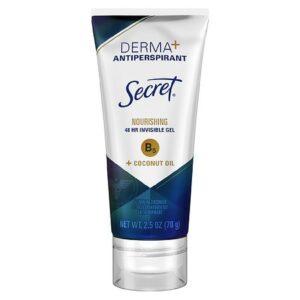 Secret Derma+ Invisible Gel Antiperspirant Nourishing with Coconut Oil - 2.5 oz
