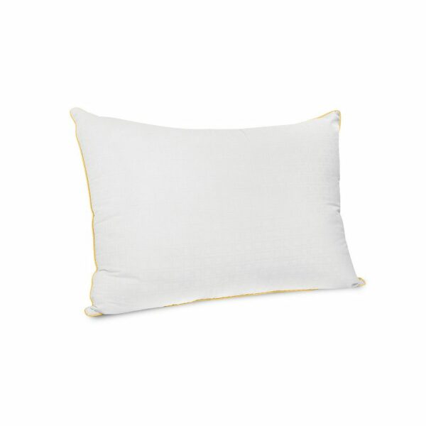 Sensorpedic Wellness Collection Fiber Bed Throw Pillow With Vitamin E Infused Fabric Cover, White, JUMBO