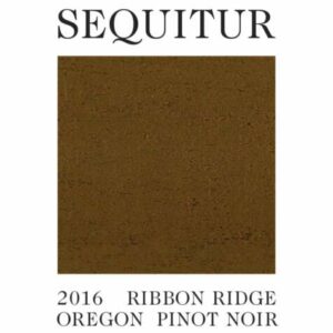 Sequitur 2016 Ribbon Ridge Pinot Noir - Red Wine