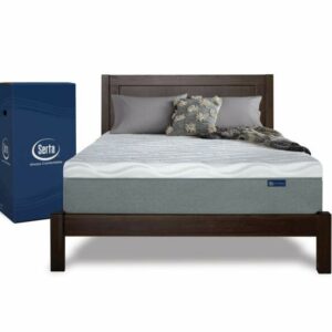 Serta Queen Premium 9 Inch Firm Gel Memory Foam Mattress