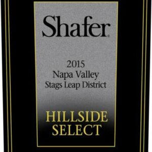 Shafer 2015 Hillside Select Cabernet Sauvignon - Red Wine