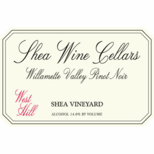 Shea 2016 West Hill Pinot Noir - Red Wine