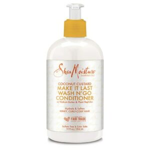 SheaMoisture Coconut Custard Make It Last Wash N Go Conditioner - 13.0 fl oz
